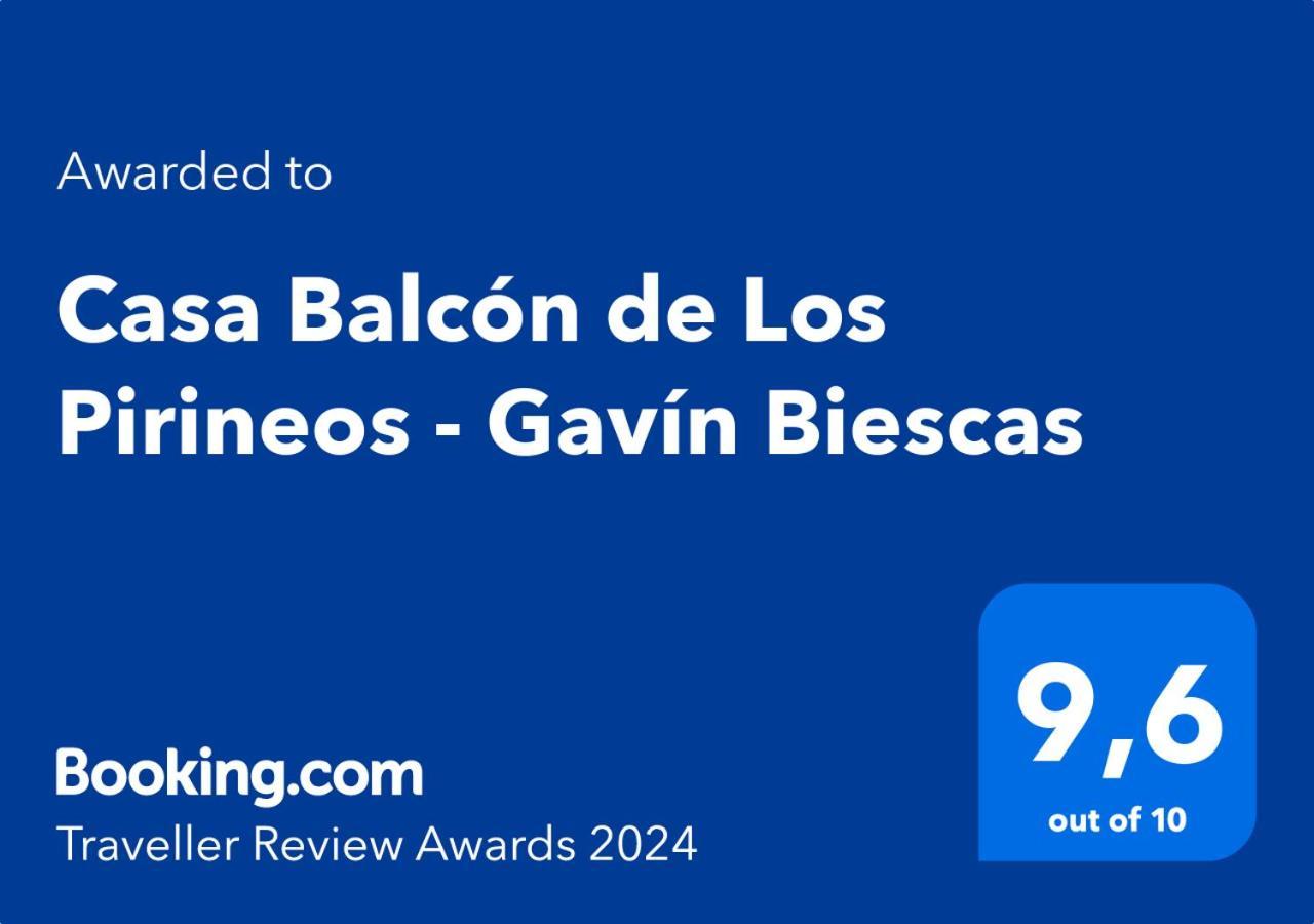 Casa Balcon De Los Pirineos - Gavin Biescas ภายนอก รูปภาพ